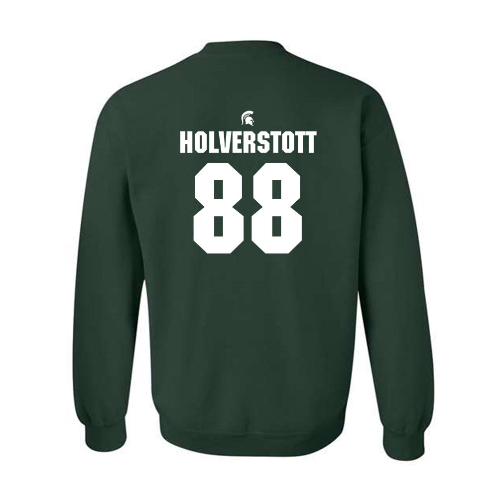 Michigan State - NCAA Softball : Sophie Holverstott - Generic Shersey Crewneck Sweatshirt-1