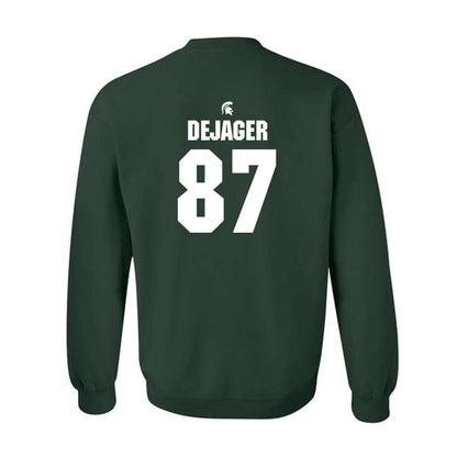 Michigan State - NCAA Football : Luke DeJager - Generic Shersey Crewneck Sweatshirt-1