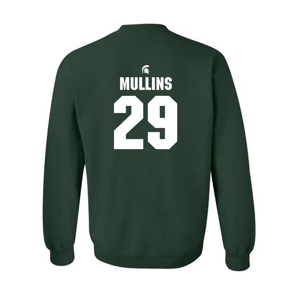 Michigan State - NCAA Football : George Mullins - Generic Shersey Crewneck Sweatshirt-1