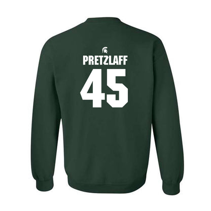 Michigan State - NCAA Football : Brady Pretzlaff - Generic Shersey Crewneck Sweatshirt