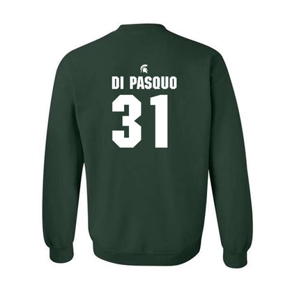 Michigan State - NCAA Men's Ice Hockey : Luca Di Pasquo - Generic Shersey Crewneck Sweatshirt-1