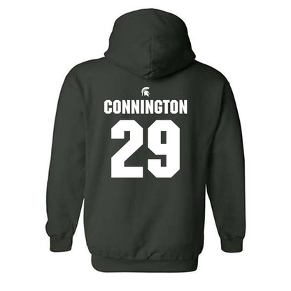 Michigan State - NCAA Football : Martin Connington - Generic Shersey Hooded Sweatshirt
