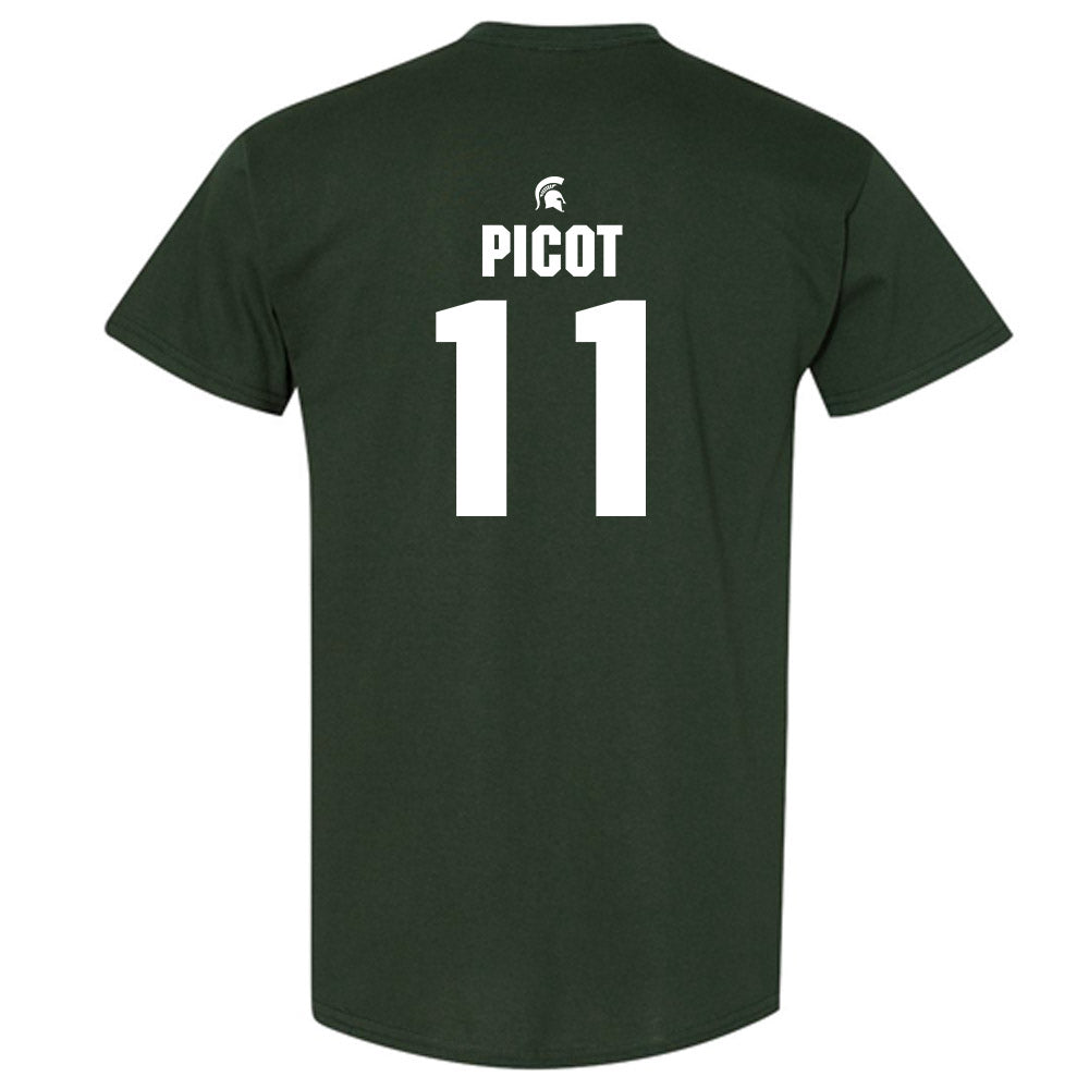 Michigan State - NCAA Baseball : Parker Picot - Generic Shersey T-Shirt-1