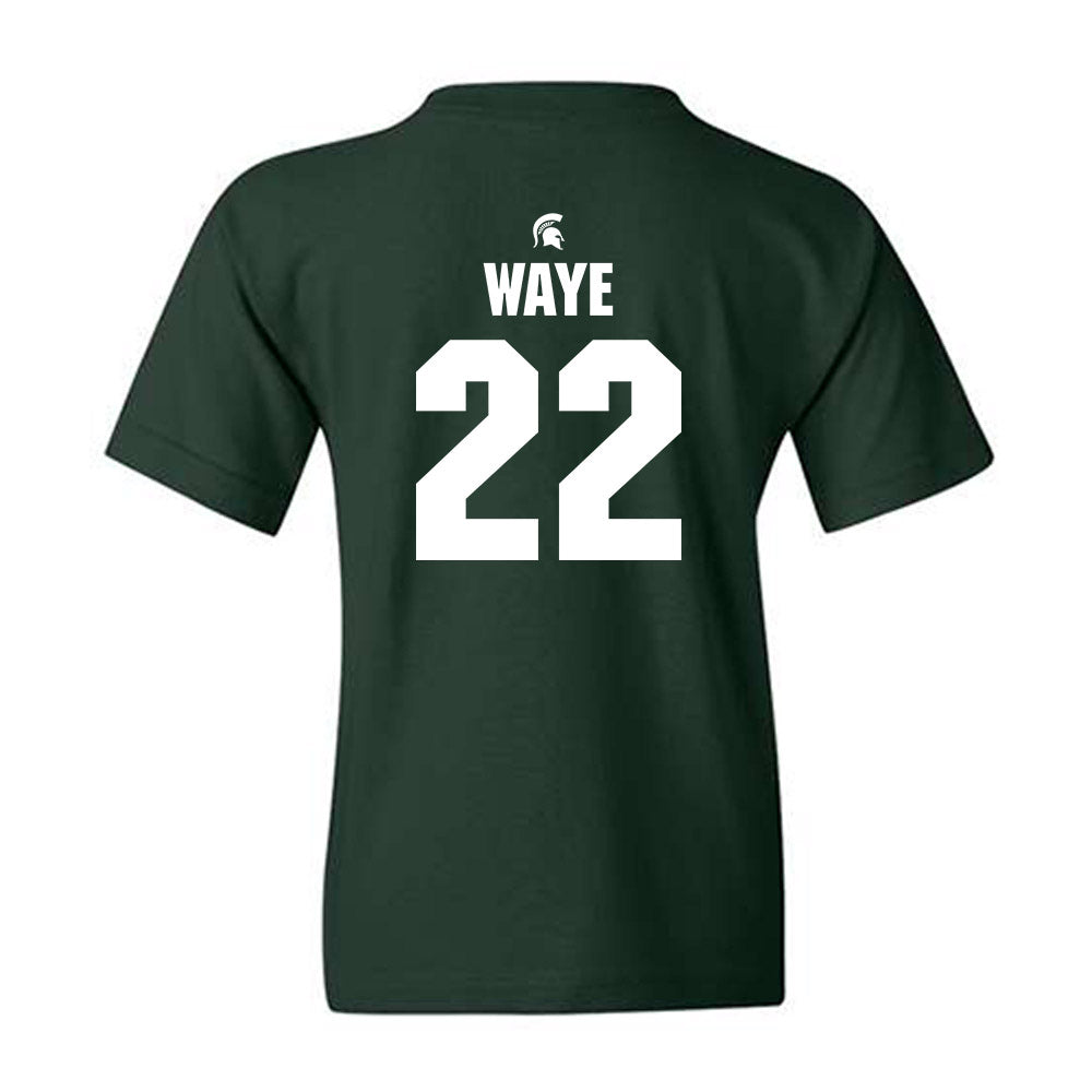 Michigan State - NCAA Women's Volleyball : Carmen Waye - Generic Shersey Youth T-Shirt-1
