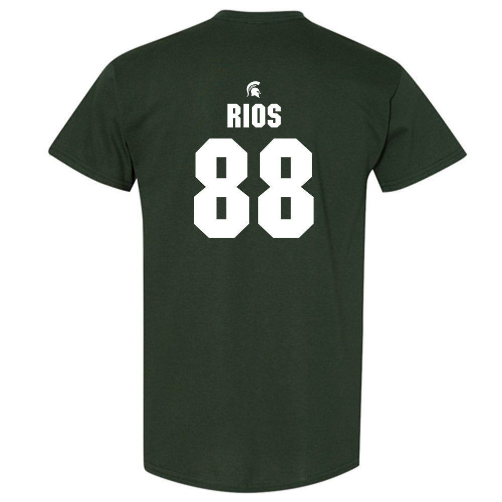 Michigan State - NCAA Football : Kai Rios - Generic Shersey T-Shirt-1