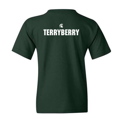 Michigan State - NCAA Men's Cross Country : Dylan Terryberry - Youth T-Shirt