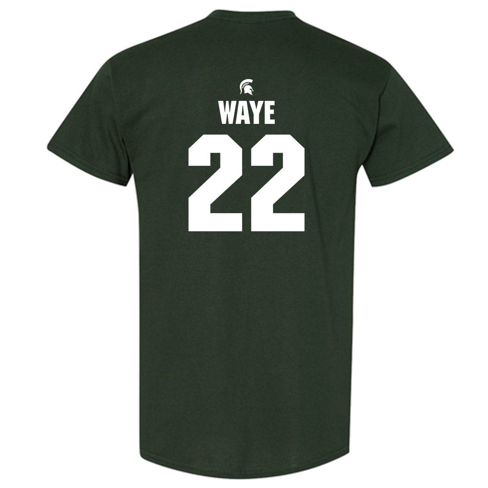 Michigan State - NCAA Women's Volleyball : Carmen Waye - Generic Shersey T-Shirt-1