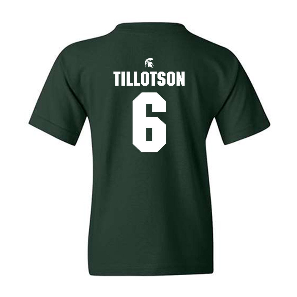 Michigan State - NCAA Women's Soccer : Remini Tillotson - Generic Shersey Youth T-Shirt-1