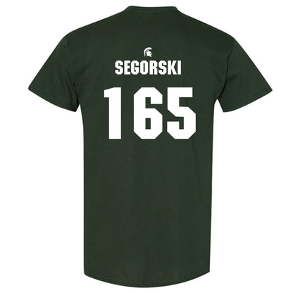 Michigan State - NCAA Wrestling : Owen Segorski - Generic Shersey T-Shirt-1