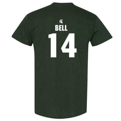 Michigan State - NCAA Football : Malcolm Bell - Generic Shersey T-Shirt-1