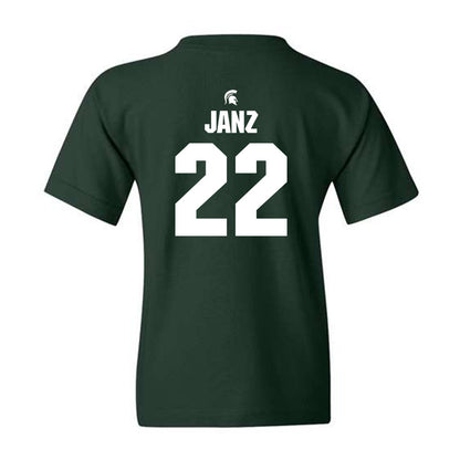 Michigan State - NCAA Women's Soccer : Ella Janz - Generic Shersey Youth T-Shirt