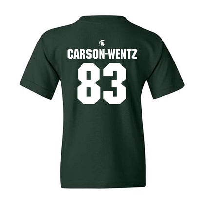 Michigan State - NCAA Football : Jack Carson-wentz - Generic Shersey Youth T-Shirt-1