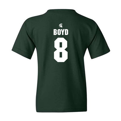 Michigan State - NCAA Football : Evan Boyd - Generic Shersey Youth T-Shirt-1
