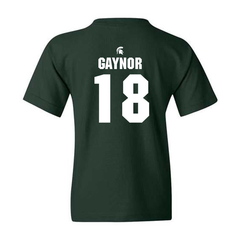 Michigan State - NCAA Women's Soccer : Justina Gaynor - Generic Shersey Youth T-Shirt