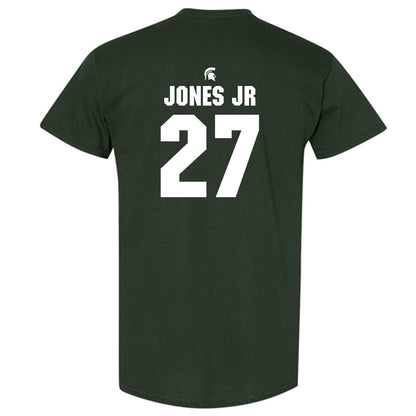 Michigan State - NCAA Football : Darrin Jones Jr - Generic Shersey T-Shirt-1