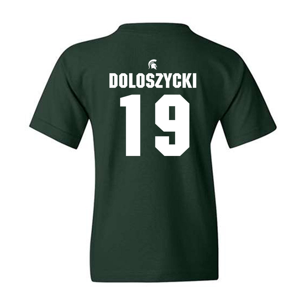 Michigan State - NCAA Softball : Sydney Doloszycki - Generic Shersey Youth T-Shirt-1