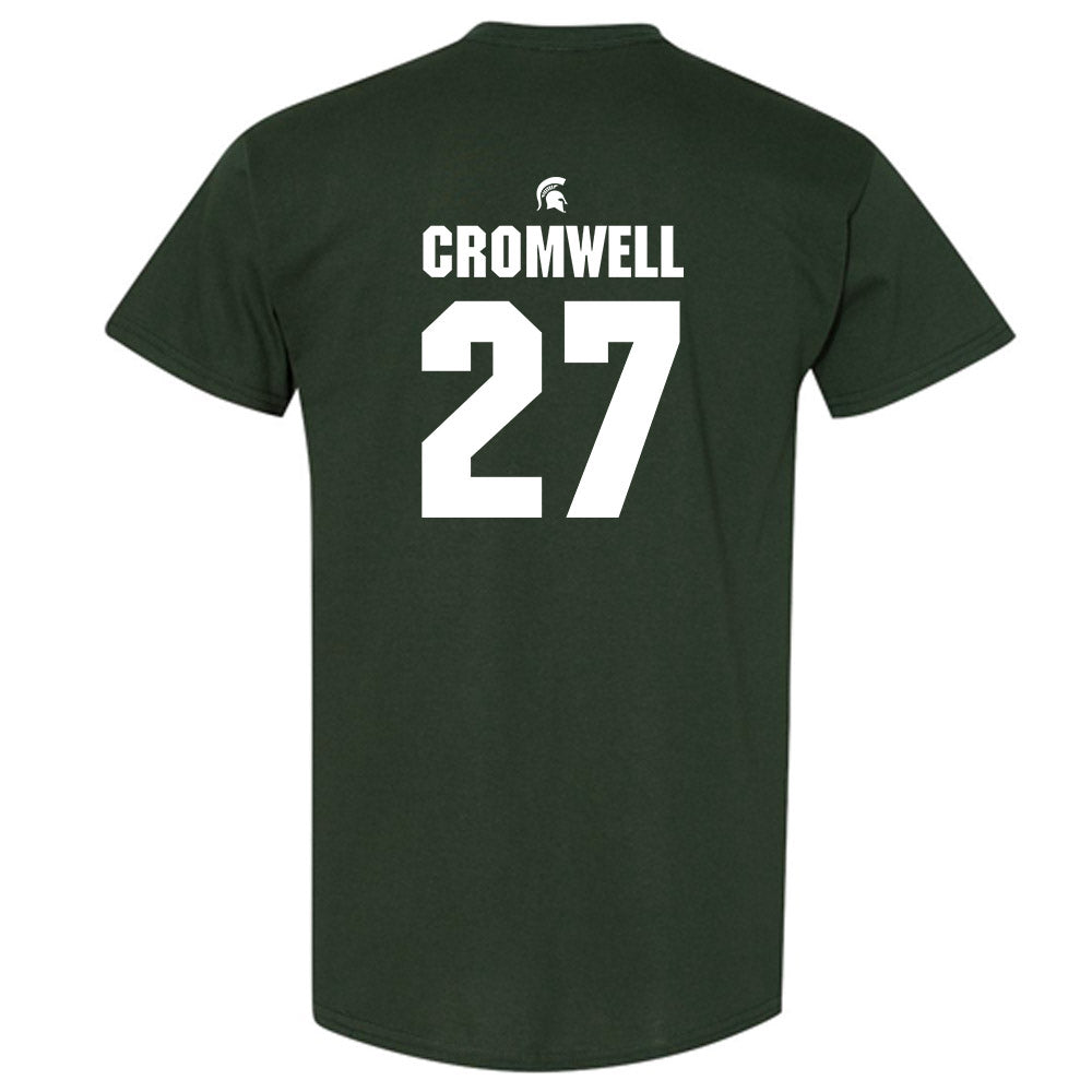 Michigan State - NCAA Football : Devynn Cromwell - Generic Shersey T-Shirt-1