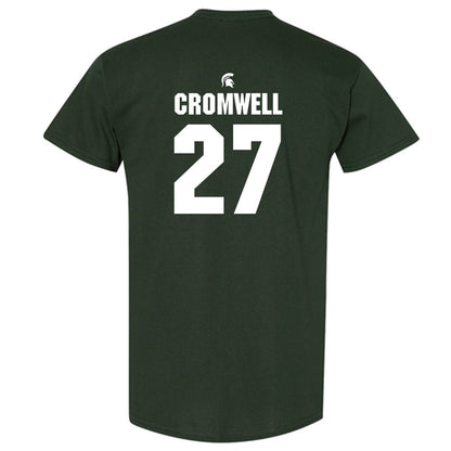 Michigan State - NCAA Football : Devynn Cromwell - Generic Shersey T-Shirt-1