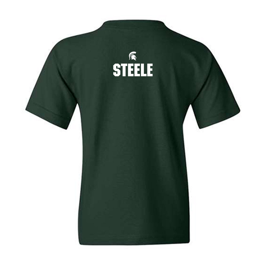 Michigan State - NCAA Women's Track & Field : Parker Steele - Generic Shersey Youth T-Shirt-1
