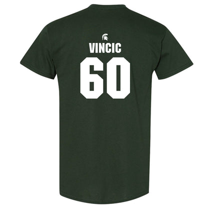 Michigan State - NCAA Football : Luka Vincic - Generic Shersey T-Shirt-1