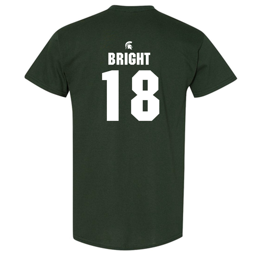 Michigan State - NCAA Baseball : Noah Bright - Generic Shersey T-Shirt