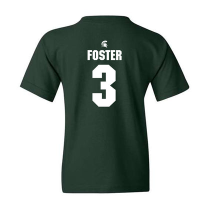 Michigan State - NCAA Football : Montorie Foster - Youth T-Shirt