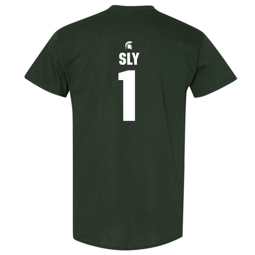 Michigan State - NCAA Men's Soccer : Michael Sly - Generic Shersey T-Shirt-1