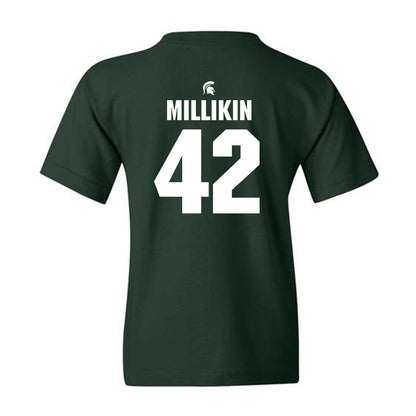 Michigan State - NCAA Football : David Millikin - Youth T-Shirt