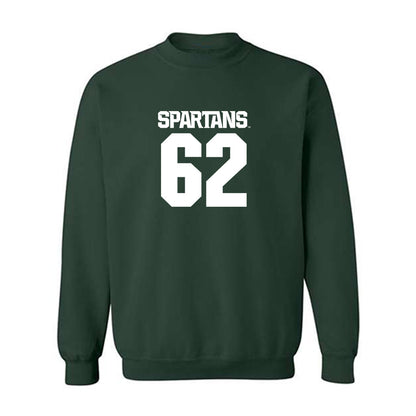 Michigan State - NCAA Football : Justin Bell - Generic Shersey Crewneck Sweatshirt-0