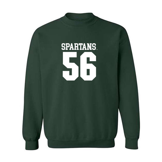 Michigan State - NCAA Football : Christopher Piwowarczyk - Generic Shersey Crewneck Sweatshirt