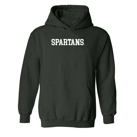Michigan State - NCAA Cheerleading : Xavier Vazquez - Generic Shersey Hooded Sweatshirt-0