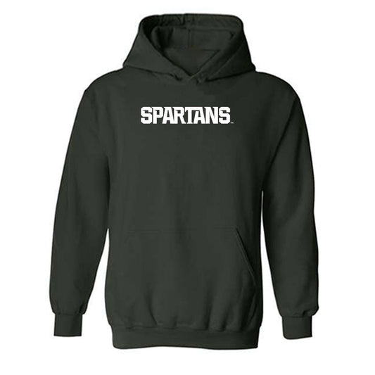 Michigan State - NCAA Women's Gymnastics : Brooke Boggess - Generic Shersey Hooded Sweatshirt-0