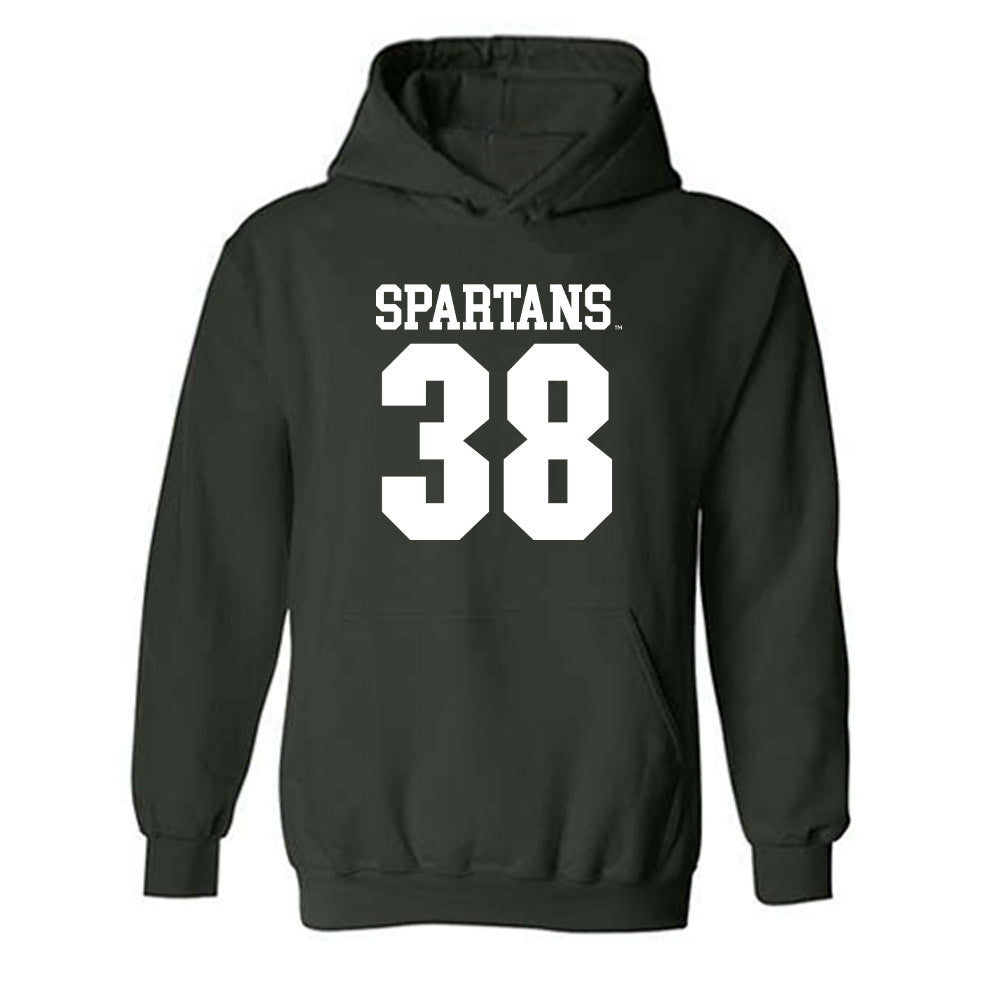 Michigan State - NCAA Football : Dorian Davis - Generic Shersey Hooded Sweatshirt