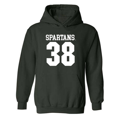 Michigan State - NCAA Football : Dorian Davis - Generic Shersey Hooded Sweatshirt