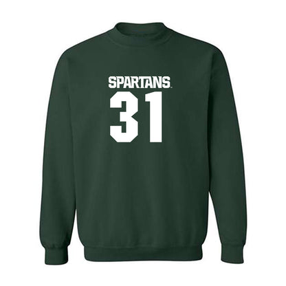 Michigan State - NCAA Women's Soccer : Ava Lutke - Generic Shersey Crewneck Sweatshirt-0