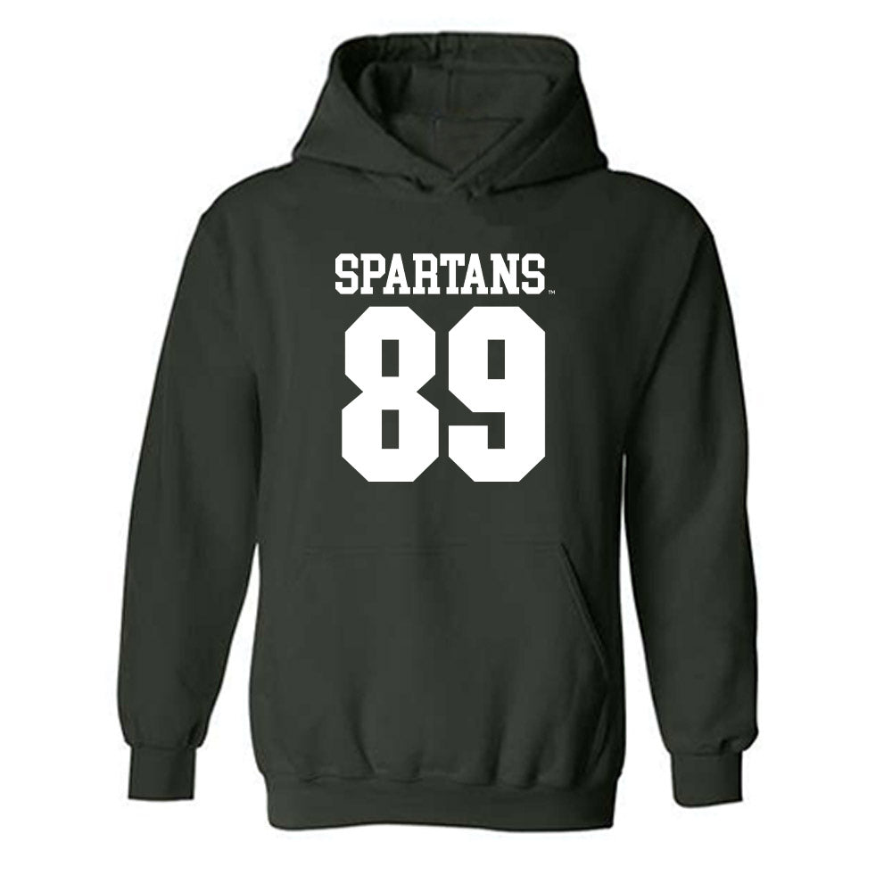 Michigan State - NCAA Football : Austin Clay - Generic Shersey Hooded Sweatshirt