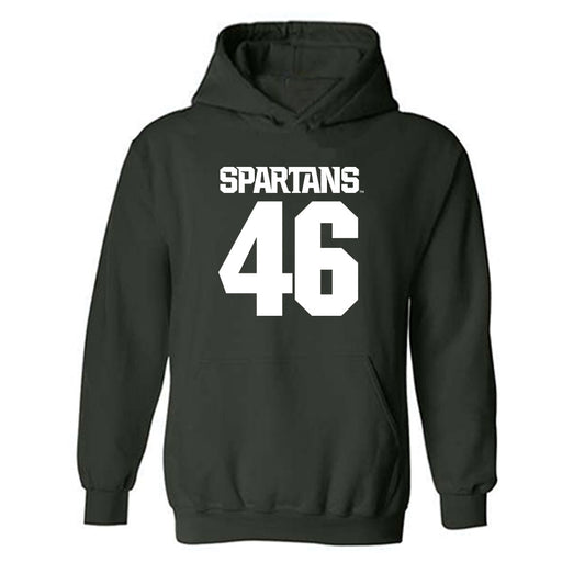 Michigan State - NCAA Softball : Natalia Kenyatta - Generic Shersey Hooded Sweatshirt