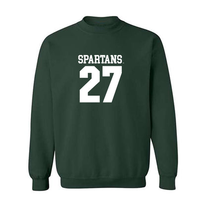 Michigan State - NCAA Football : Makhi Frazier - Generic Shersey Crewneck Sweatshirt