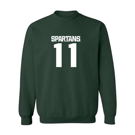 Michigan State - NCAA Football : Anelu Lafaele - Generic Shersey Crewneck Sweatshirt-0