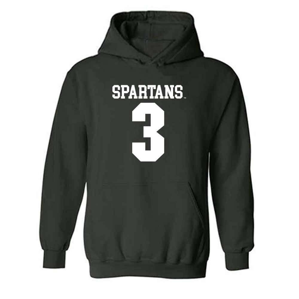 Michigan State - NCAA Football : Montorie Foster - Hooded Sweatshirt