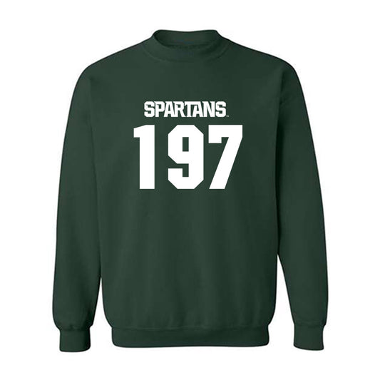 Michigan State - NCAA Wrestling : Kael Wisler - Generic Shersey Crewneck Sweatshirt-0
