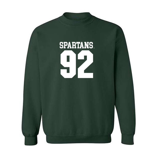 Michigan State - NCAA Football : Kekai Burnett - Generic Shersey Crewneck Sweatshirt