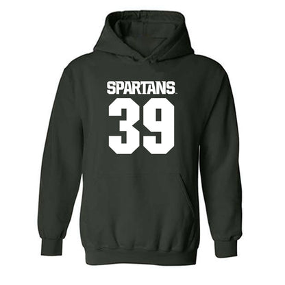 Michigan State - NCAA Football : Elisha West - Generic Shersey Hooded Sweatshirt-0