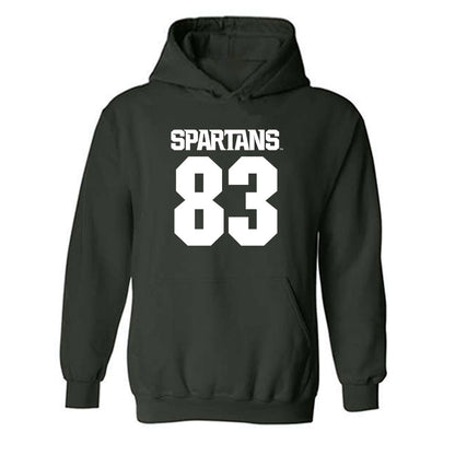 Michigan State - NCAA Football : Jack Carson-wentz - Generic Shersey Hooded Sweatshirt-0