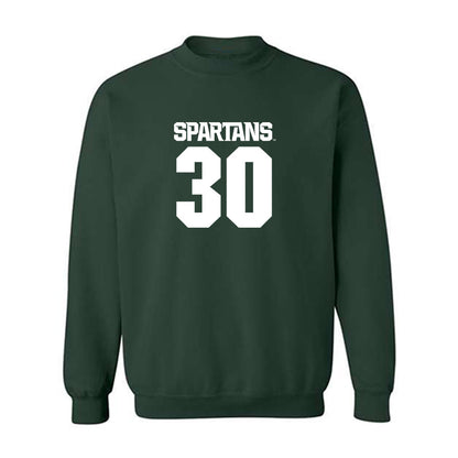 Michigan State - NCAA Men's Ice Hockey : Dolan Gilbert - Generic Shersey Crewneck Sweatshirt