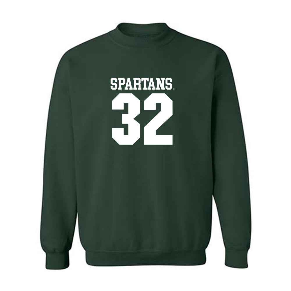 Michigan State - NCAA Women's Soccer : Maggie Illig - Generic Shersey Crewneck Sweatshirt