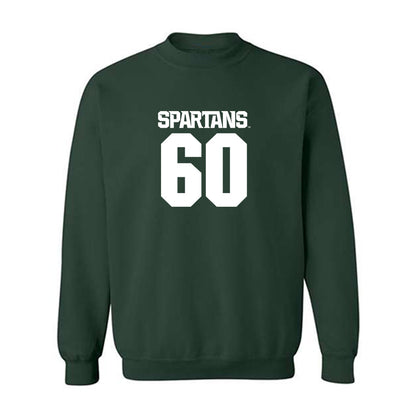 Michigan State - NCAA Football : Luka Vincic - Generic Shersey Crewneck Sweatshirt-0