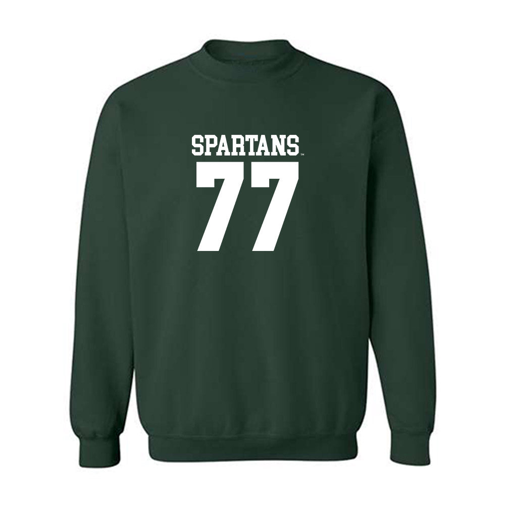 Michigan State - NCAA Football : Andrew Dennis - Generic Shersey Crewneck Sweatshirt