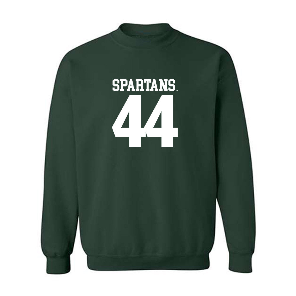 Michigan State - NCAA Football : Jay Coyne - Generic Shersey Crewneck Sweatshirt