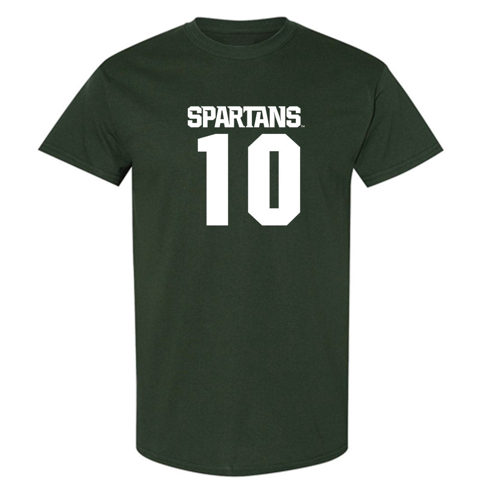 Michigan State - NCAA Women's Volleyball : Leela Ormsby - Generic Shersey T-Shirt-0